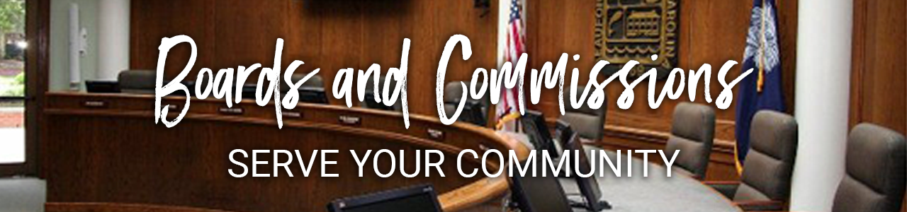 Boards and Commissions - Serve Your Community