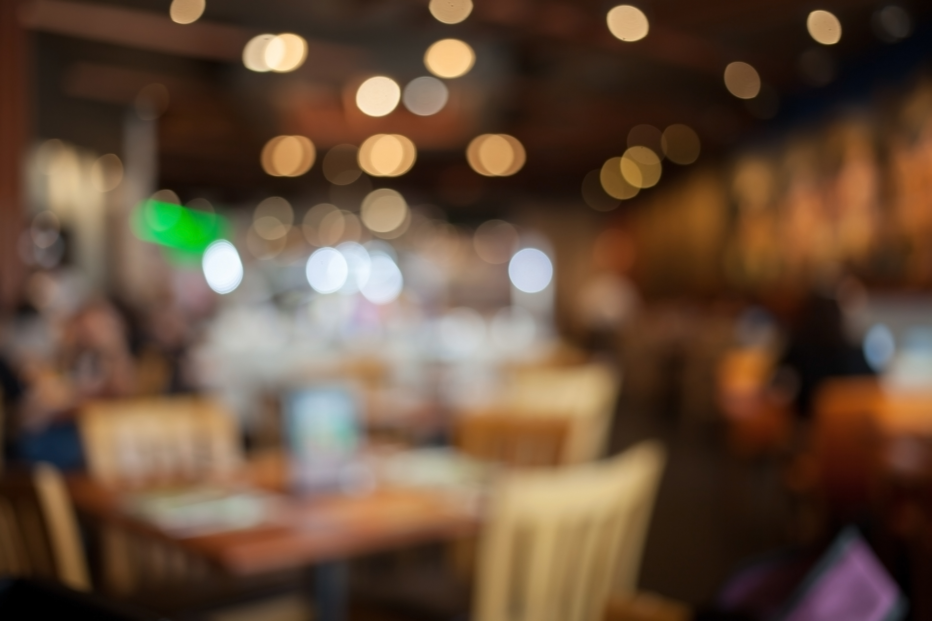 Blurred Party Hospitality Tax