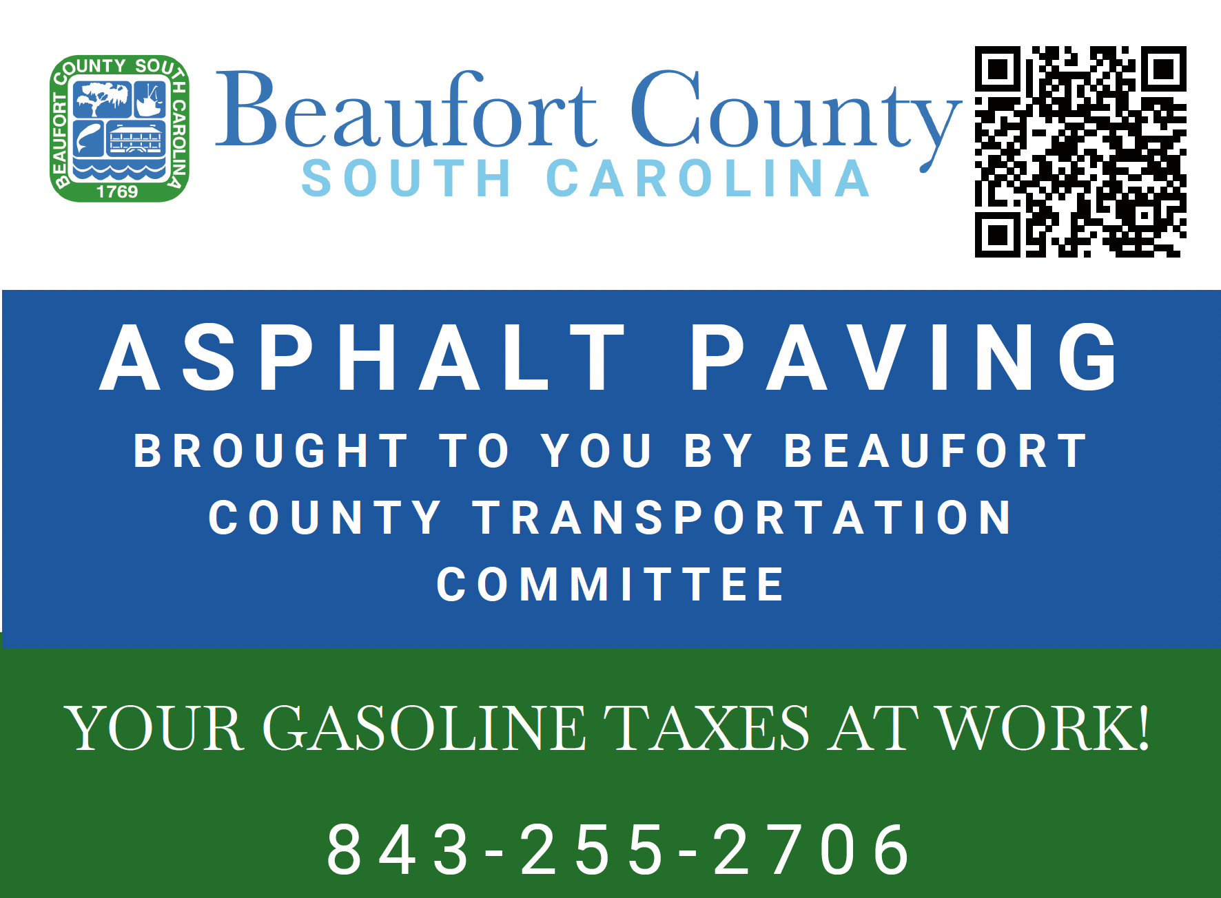 Reminder: County Road Resurfacing Continues; Weather Permitting