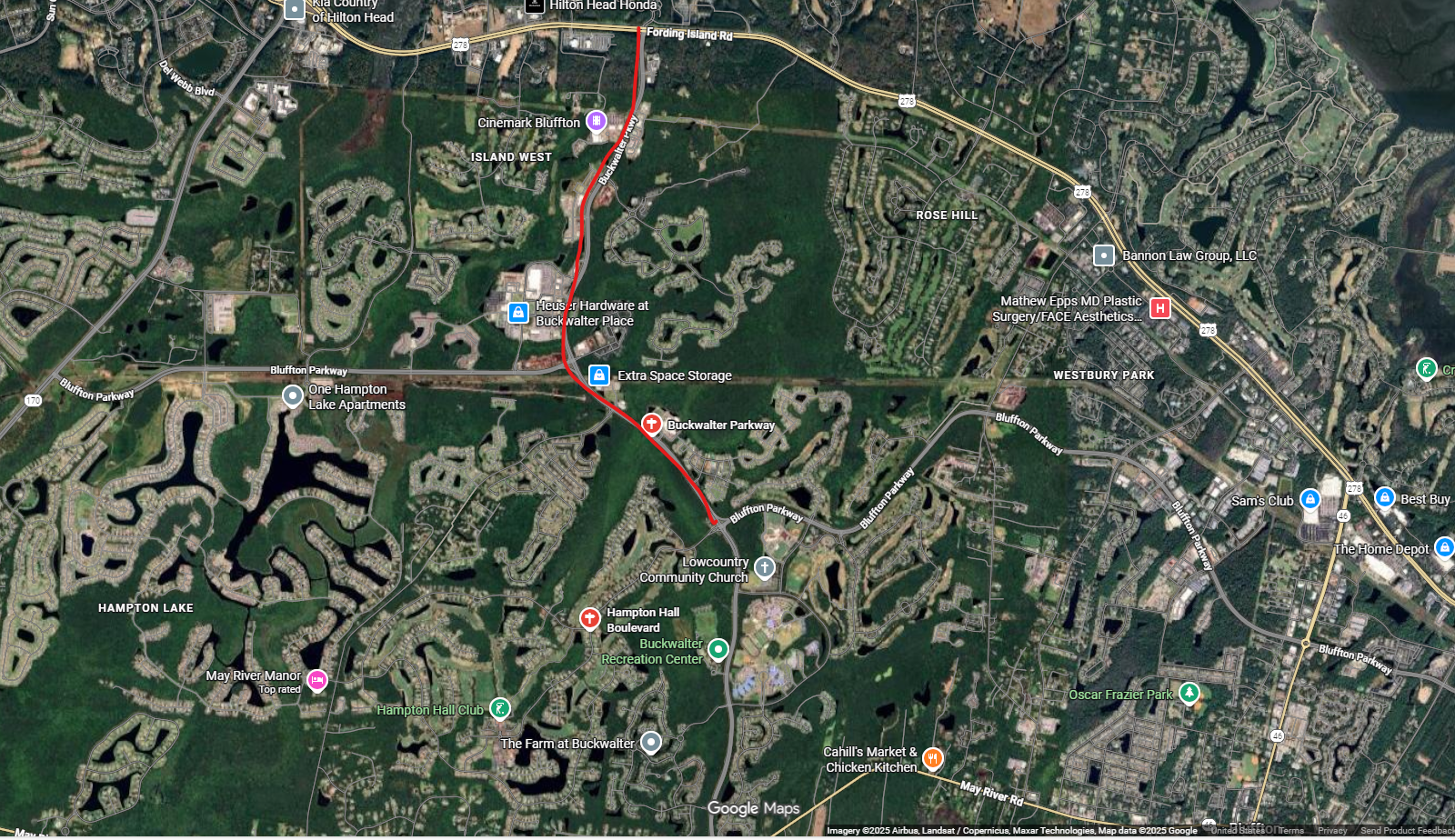 Adopt-A-Highway Volunteers Doing Litter Clean Up Along Highway 278 from Buckwalter Parkway to Hampton Hall—Motorists Urged to Use Caution