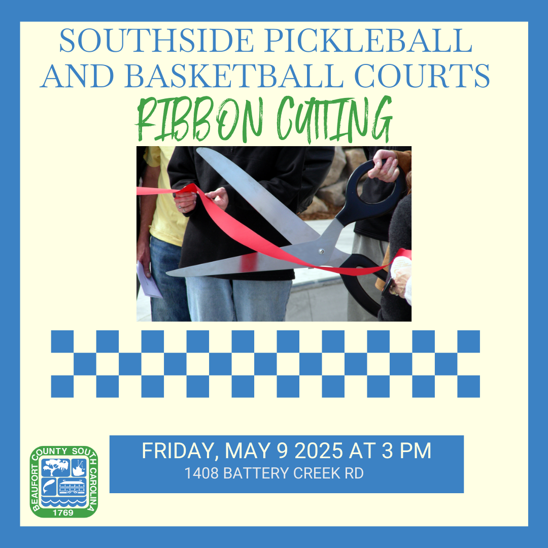 Beaufort County Parks and Recreation to Host Ribbon Cutting for Southside Pickleball and Basketball Courts
