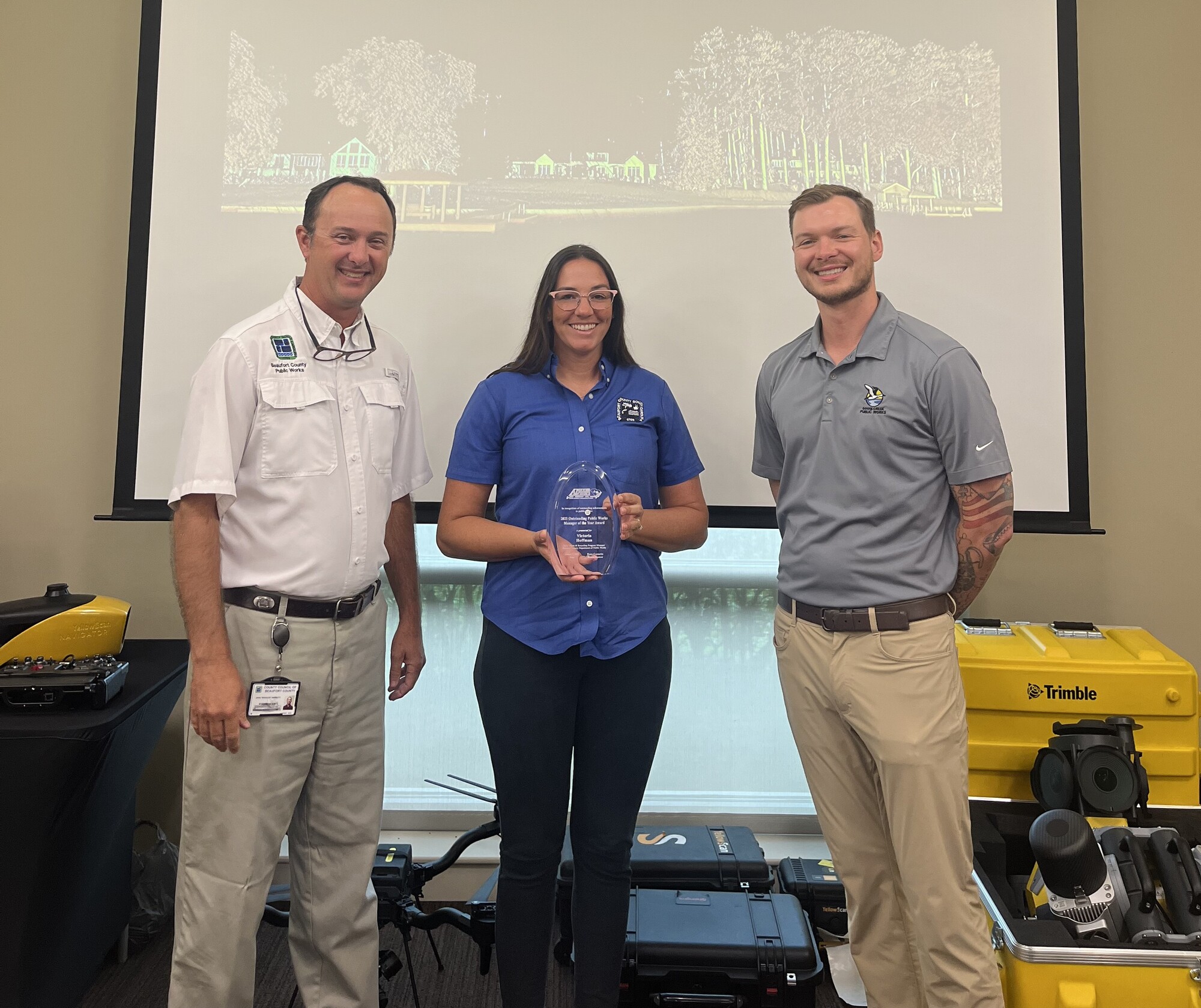 Beaufort County Solid Waste and Recycling Program Manager Victoria Hoffman Named Public Works Program Manager of the Year