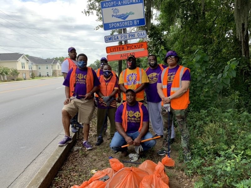 Omega-Psi-Phi Adopt-A-Highway Group